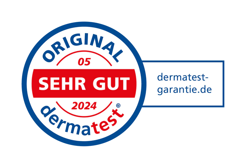 Dermatest Zertifikat - Sehr Gut